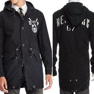 Polo Ralph Lauren Cotton Canvas
Marsh Coat in Color Polo Black Size Large